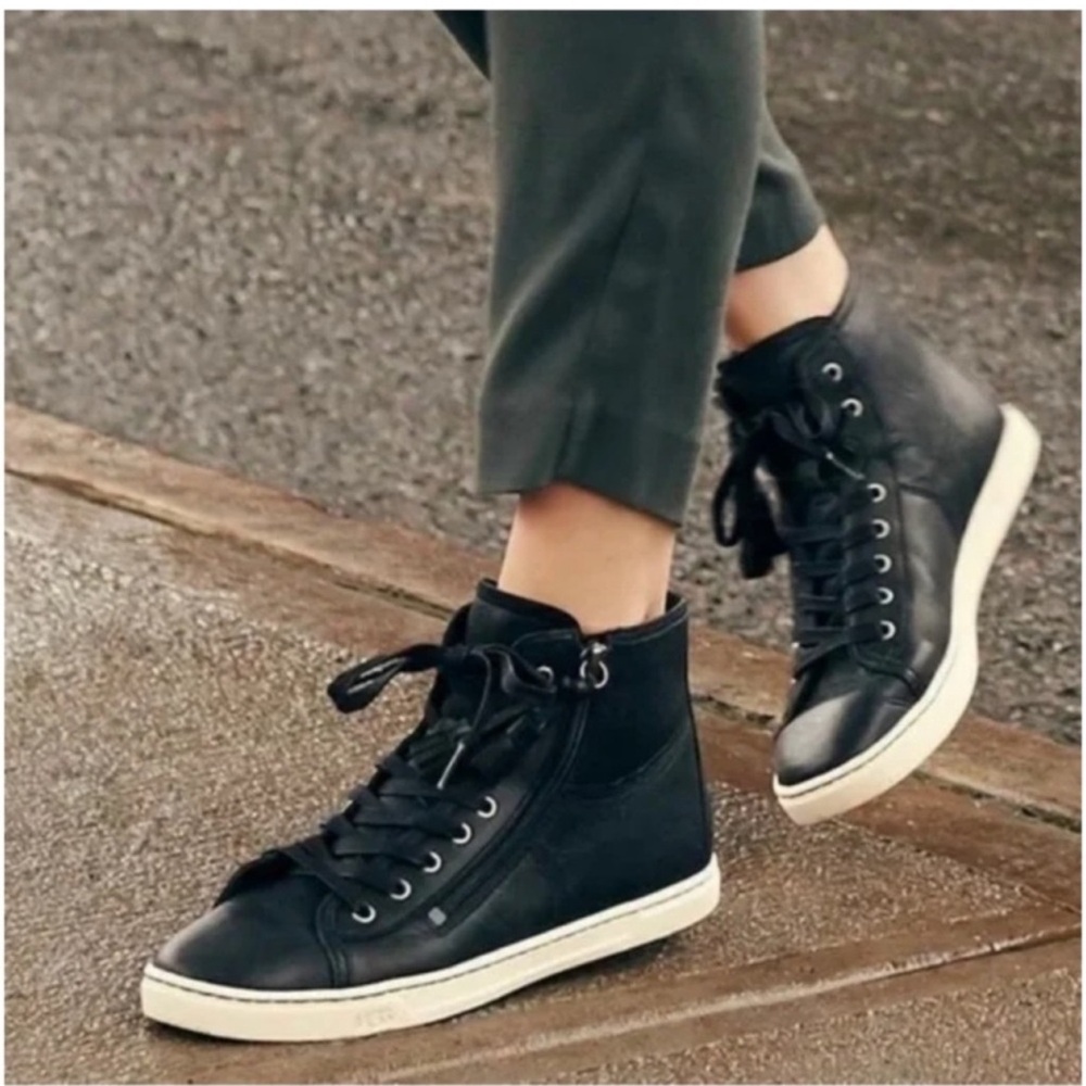 UGG Blaney Black High-Top Women's Sneakers